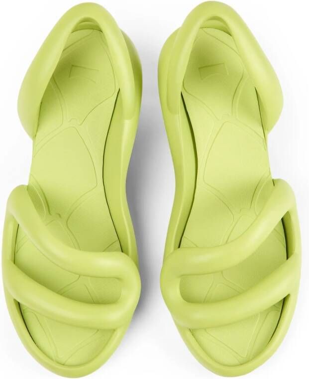 Camper Flat Sandals Geel Dames