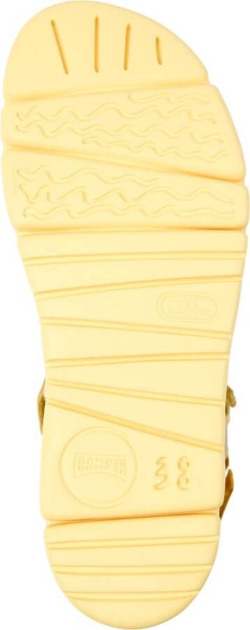 Camper Flat Sandals Geel Dames