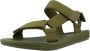 Camper Flat Sandals Green Dames - Thumbnail 2