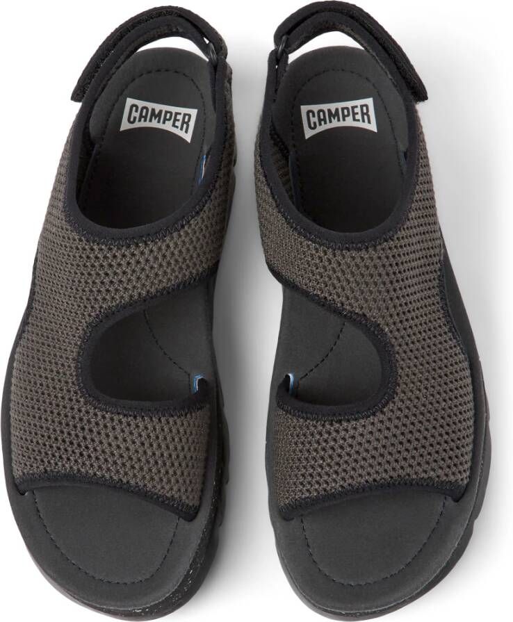 Camper Flat Sandals Grijs Dames