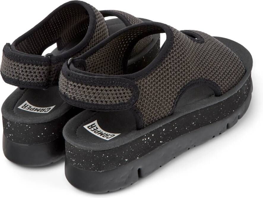 Camper Flat Sandals Grijs Dames