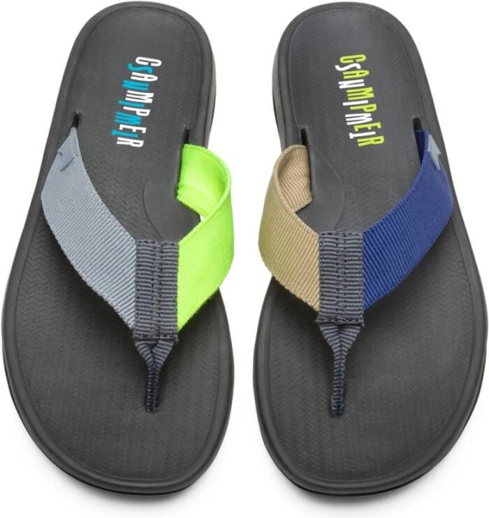 Camper Flat Sandals Grijs Heren