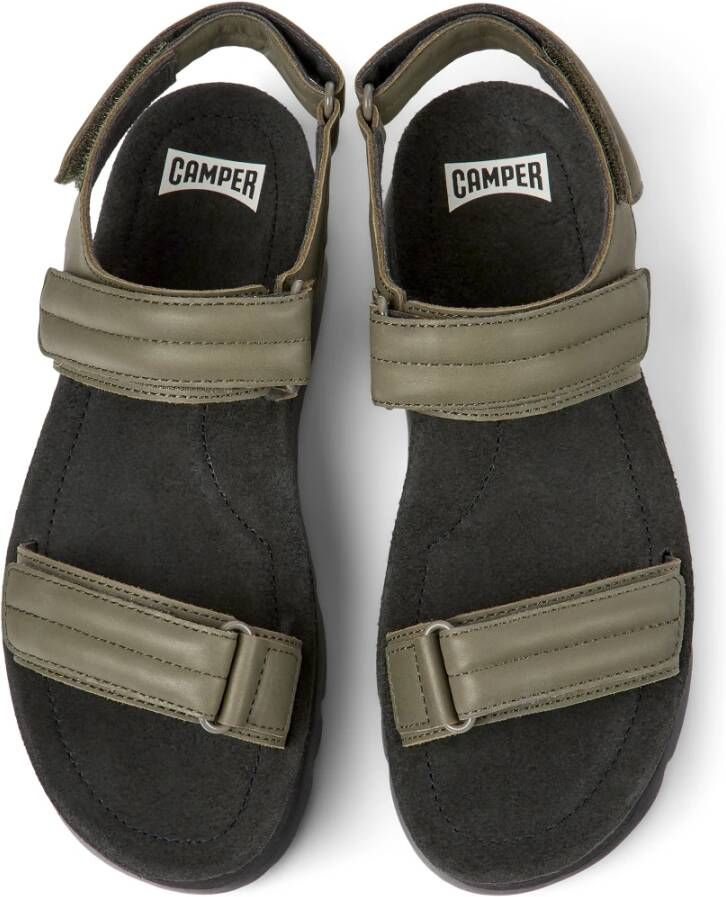 Camper Flat Sandals Groen Dames