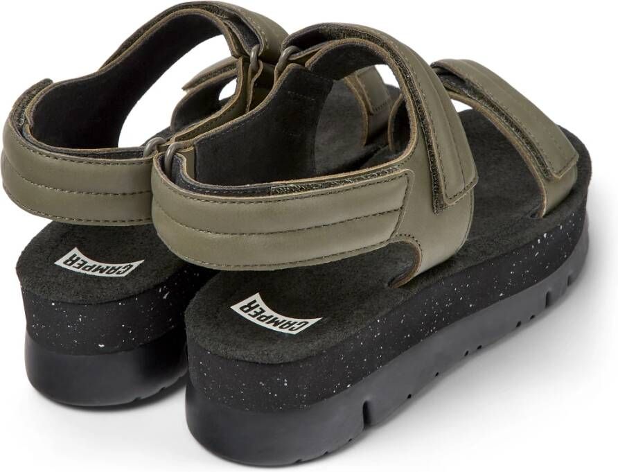 Camper Flat Sandals Groen Dames