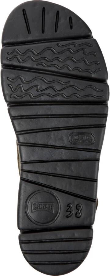 Camper Flat Sandals Groen Dames