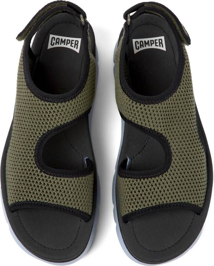 Camper Flat Sandals Groen Dames