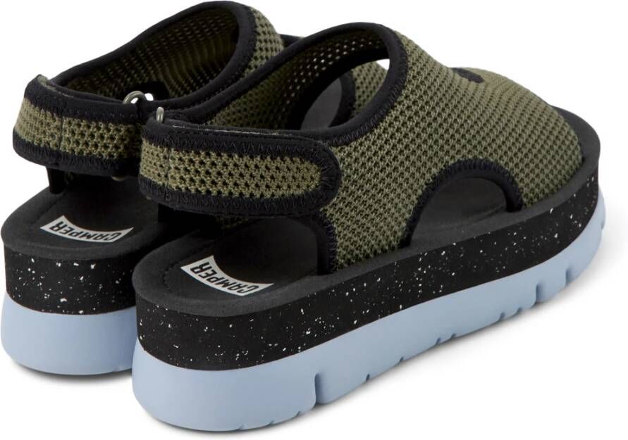 Camper Flat Sandals Groen Dames