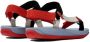 Camper Wit rood zwart casual open sandalen Meerkleurig Dames - Thumbnail 3