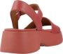 Camper Stijlvolle Platte Sandalen Red Dames - Thumbnail 5
