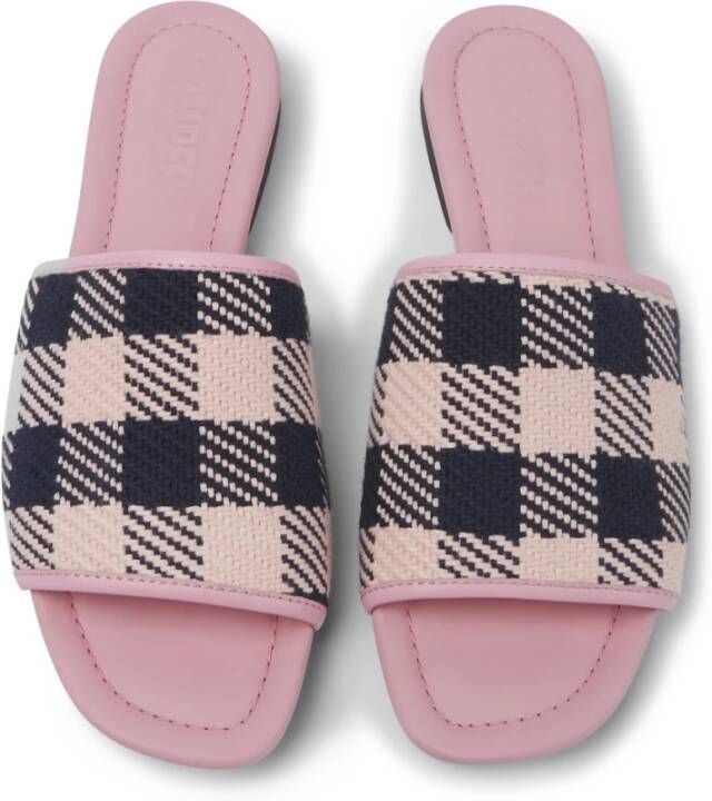 Camper Flat Sandals Roze Dames