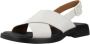 Camper Flat Sandals White Dames - Thumbnail 2