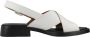 Camper Flat Sandals White Dames - Thumbnail 4