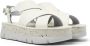 Camper Flat Sandals White Dames - Thumbnail 3