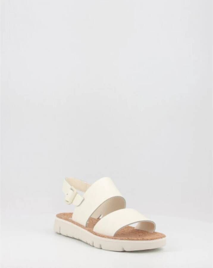 Camper Flat Sandals Wit Dames