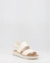 Camper Natuurlijk Witte Platte Sandalen Vrouwen White Dames - Thumbnail 8