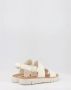 Camper Natuurlijk Witte Platte Sandalen Vrouwen White Dames - Thumbnail 10