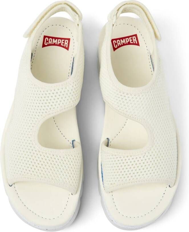 Camper Flat Sandals Wit Dames