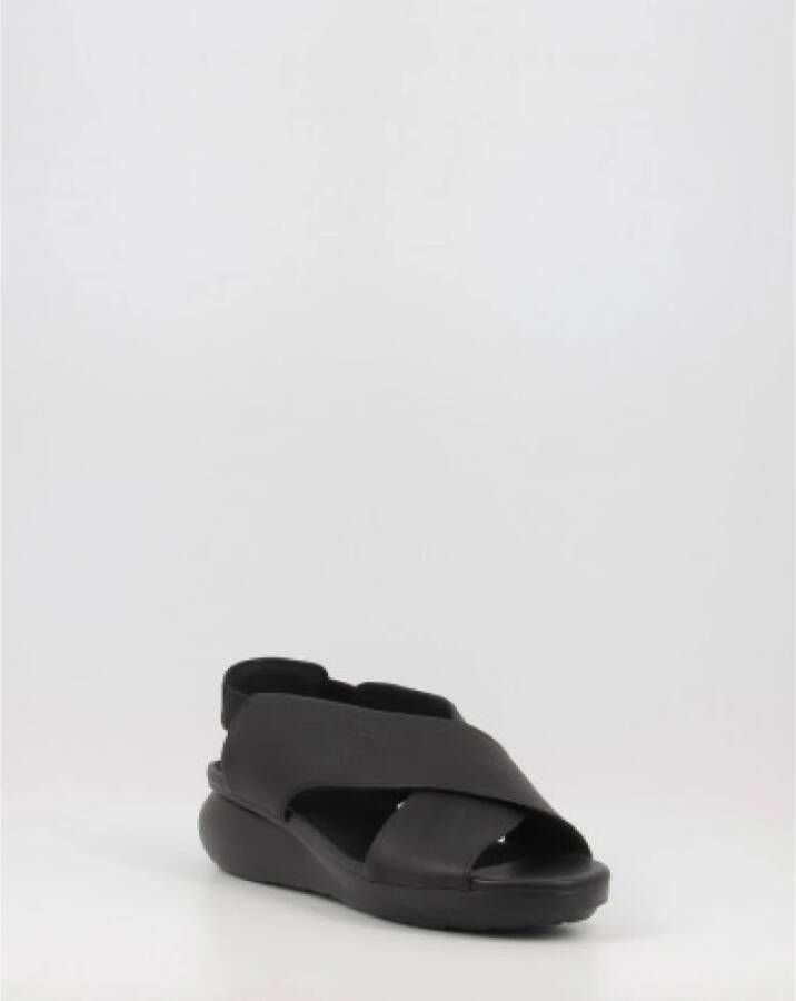 Camper Flat Sandals Zwart Dames