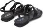 Camper Flat Sandals Unieke Twins Platte Sandalen Yellow Black Dames - Thumbnail 5