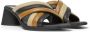 Camper Kiara Twins Hak Sandalen Black Dames - Thumbnail 2