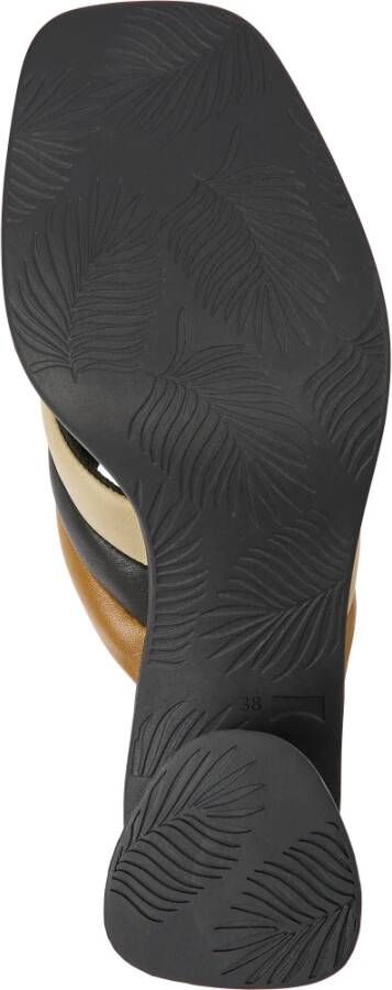 Camper Flat Sandals Zwart Dames