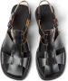 Camper Zwarte Platte Sandalen voor Vrouwen Black Dames - Thumbnail 3