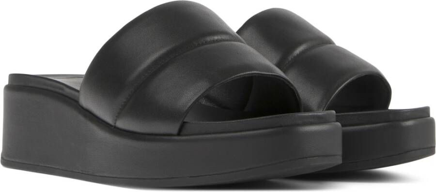Camper Flat Sandals Zwart Dames