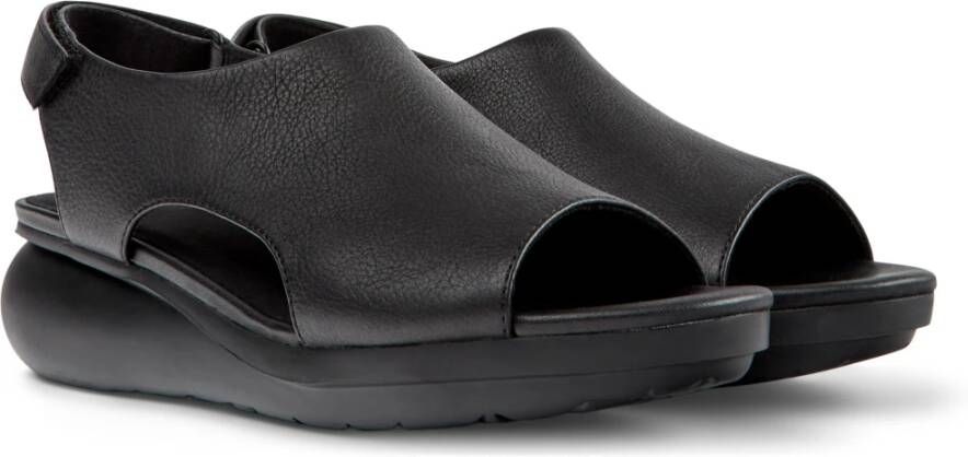 Camper Flat Sandals Zwart Dames