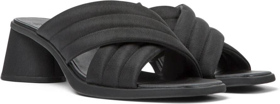 Camper Flat Sandals Zwart Dames