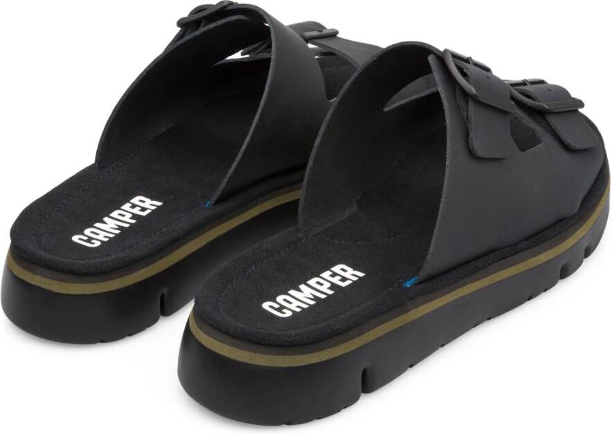 Camper Flat Sandals Zwart Heren