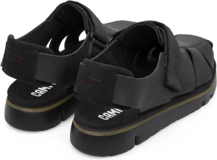 Camper Flat Sandals Zwart Heren