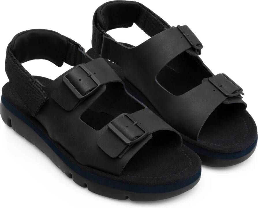 Camper Flat Sandals Zwart Heren
