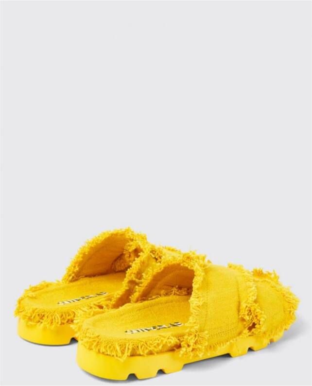 Camper Gele CrossStrap Sandalen