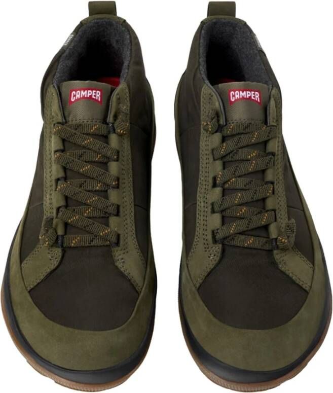 Camper Groene Casual Leren Herenlaarzen Green Heren