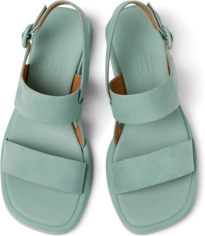 Camper Groene Dana Sandalen Stijlvol Comfortabel