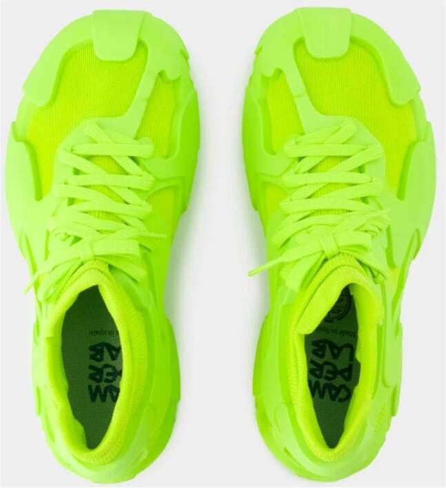 Camper Groene Leren Sneakers
