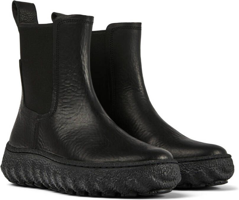 Camper Ground Enkle Boots Zwart Dames