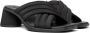 Camper Heeled Mules Black Dames - Thumbnail 4