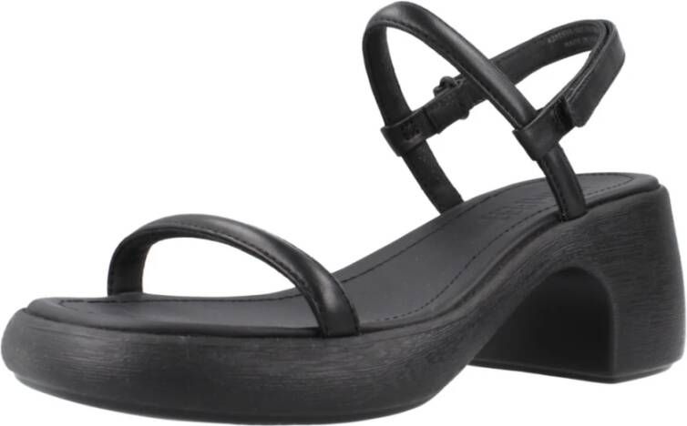 Camper High Heel Sandals Black Dames