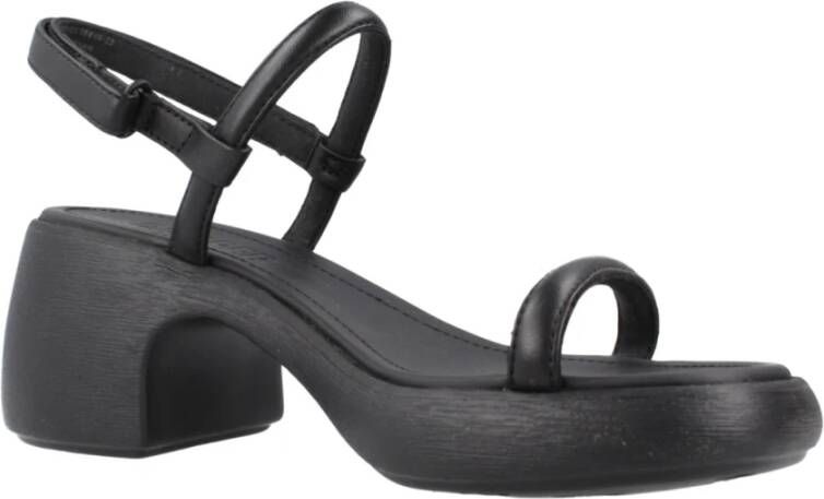 Camper High Heel Sandals Black Dames