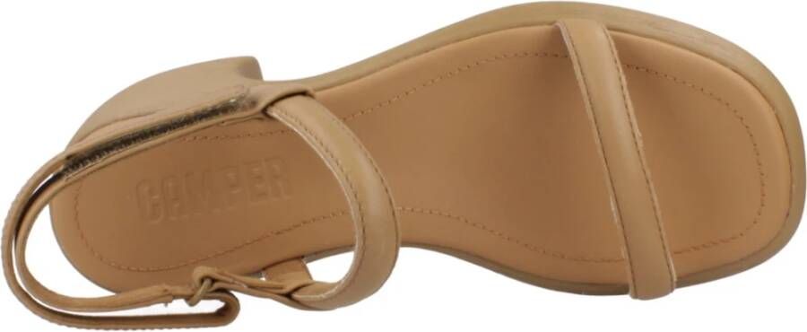 Camper High Heel Sandals Brown Dames