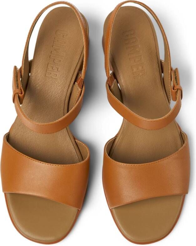 Camper High Heel Sandals Bruin Dames