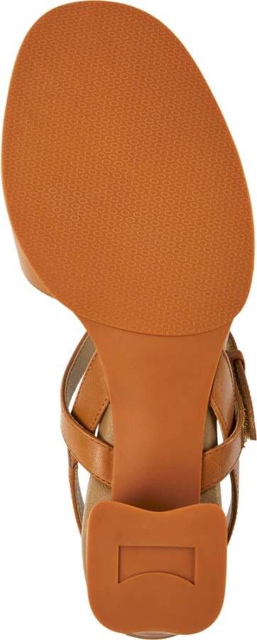 Camper High Heel Sandals Bruin Dames