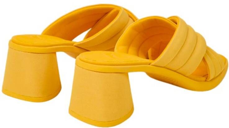 Camper High Heel Sandals Geel Dames