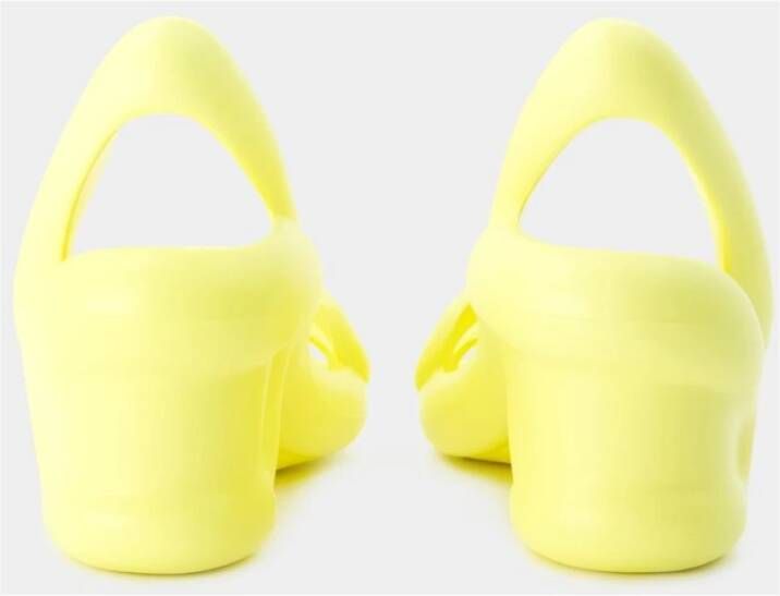 Camper High Heel Sandals Yellow Dames