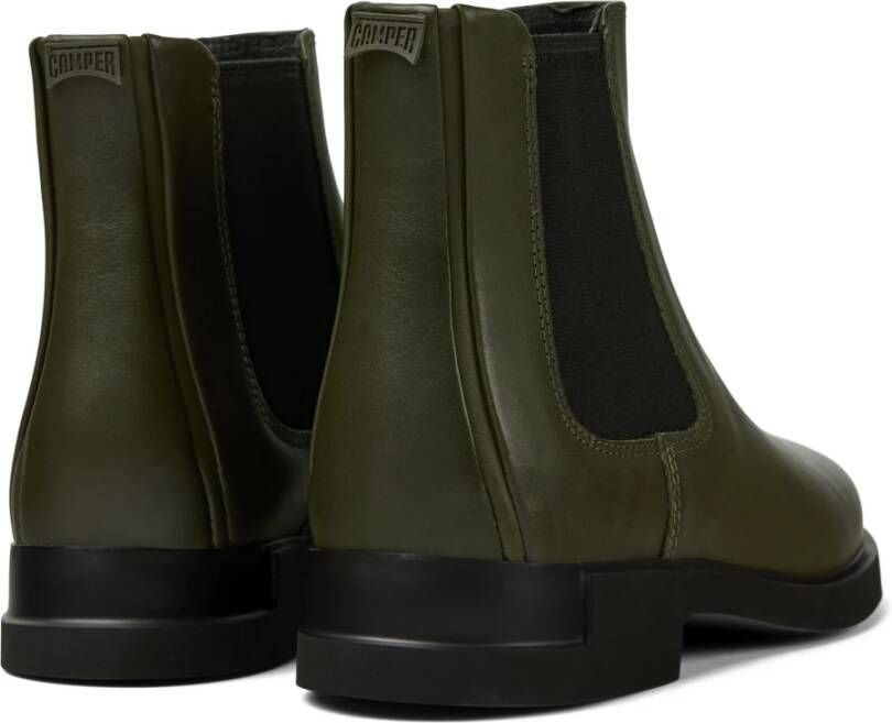 Camper Iman Chelsea Laarzen Tijdloos en veelzijdig Green Dames
