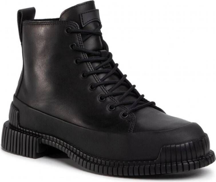 Camper Klassieke zwarte veterschoenen Black Dames