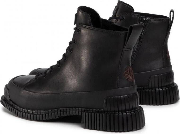 Camper Klassieke zwarte veterschoenen Black Dames