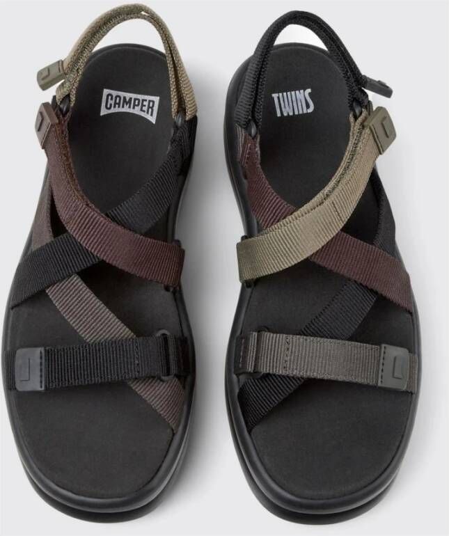 Camper Kleurrijke Strappy Sandalen voor Vrouwen
