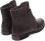 Camper Vetersluiting Leren Enkellaarzen Bruin - Thumbnail 5